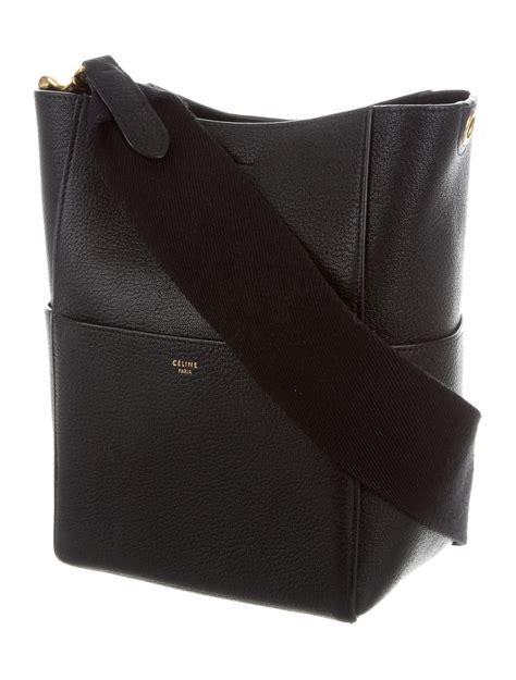 celine sangle bag medium|Celine seau sangle bag.